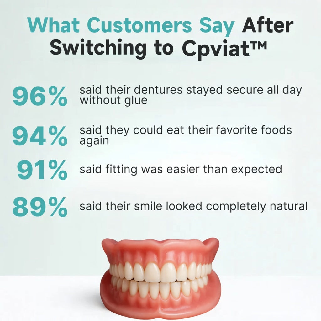 ✨Ends Today: 70% OFF! Cpviat™⏰ Custom-Fit Full Functional Dentures Make you more confident